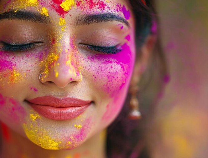 Prevent Holi Colors and Maintain Skincare