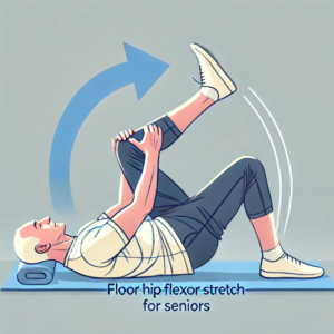 Floor Hip Flexor Stretch