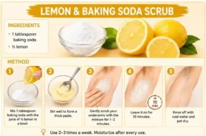 How to Clean Underarm Blackness