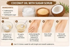 How to Clean Underarm Blackness
