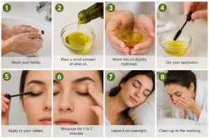 Olive Oil for Eyelashes: Benefits, How to Apply, and What to Expect