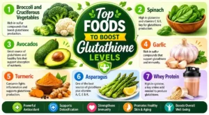 Foods to boost glutathione levels