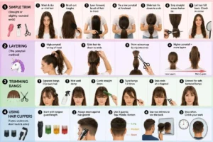 How to Cut Hair at Home