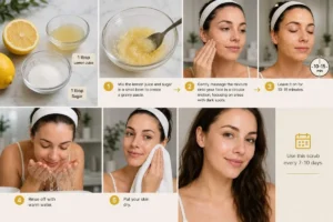 Lemon and Sugar Scrub