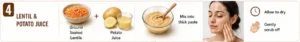 Lentil and Potato Juice
