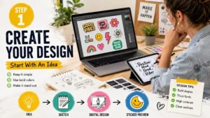 Step 1: Create Your Sticker Design