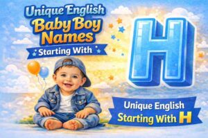 110+ Unique English Baby Boy Names Starting With H