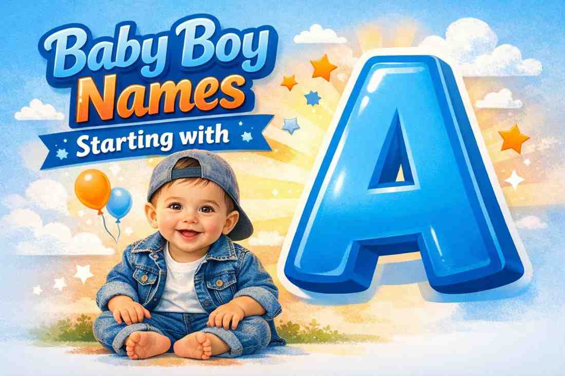 120+ Cool American Baby Boy Names Starting With A