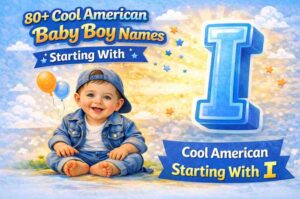 80+ Cool American Baby Boy Names Starting With I