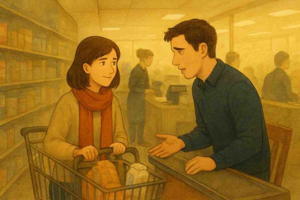 A Grocery Line Confession