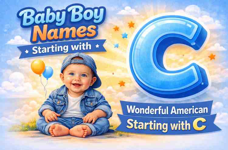 American Baby Boy Names Starting With C