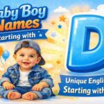 English Baby Boy Names Starting With D