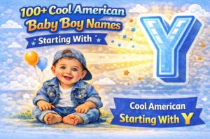 100+ Cool American Baby Boy Names Starting With Y