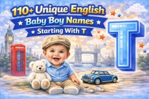 110+ Unique English Baby Boy Names Starting With T