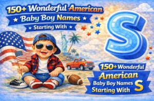 150+ Wonderful American Baby Boy Names Starting With S