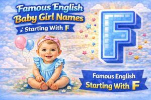 135+ Famous English Baby Girl Names Starting With F