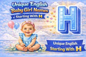 150+ Unique English Names That Start With H