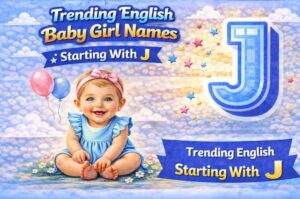 145+ Trending English Baby Girl Names That Start With J