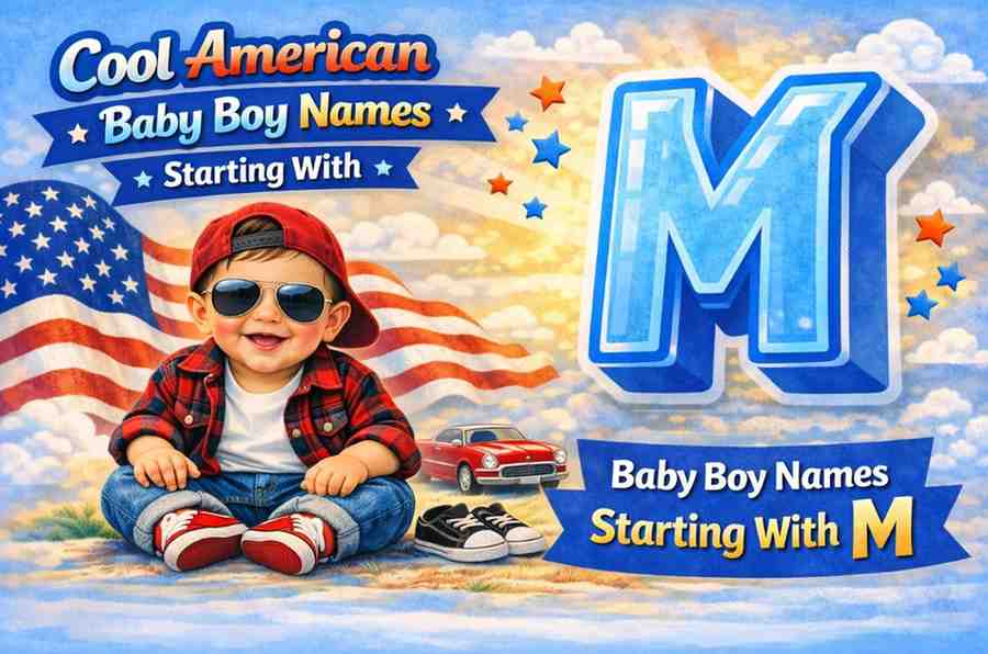 Cool American Baby Boy Names Starting With M