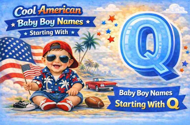 Cool American Baby Boy Names Starting With Q