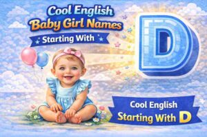 115+ Cool English Baby Girl Names Starting With D