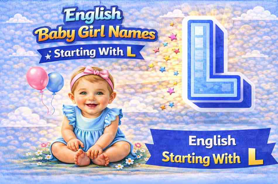 English Baby Girl Names That Start With L