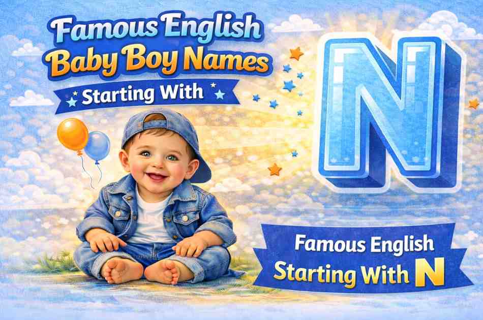 Famous English Baby Boy Names Starting With N