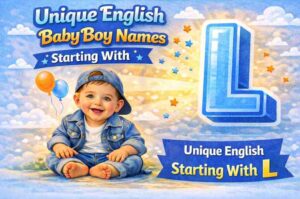 120+ Unique English Baby Boy Names Starting With L