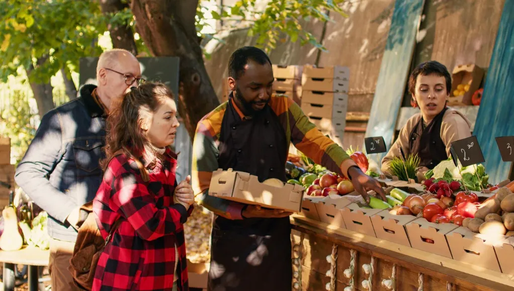 The Stranger at the Farmer’s Market