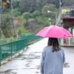 Rainstorm Over Portland's East Side