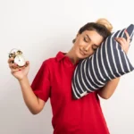 Sleep cycle chart showing 4 stages of sleep and sleep waves stages