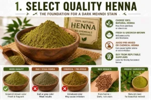 1. Select Quality Henna
