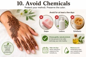 10. Avoid Chemicals