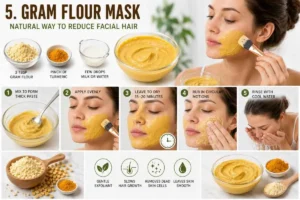5. Gram Flour Mask