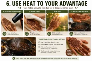 6. Use Heat to Your Advantage