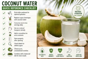Health Benefits of Coconut Water