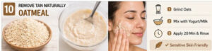 How to Remove Sun Tan Naturally