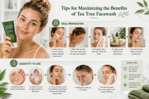 Tips for Maximizing the Benefits of Tea Tree Facewash