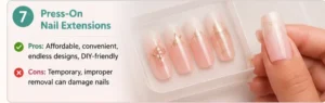 7. Press-On Nail Extensions