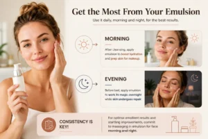 How Often to Use Emulsion for Face Benefits