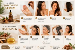 Benefits of Argan Oil in Haircare Routines