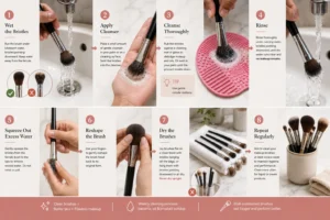 Step-by-Step Guide: How to Clean Makeup Brushes Like a Pro