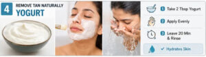 How to Remove Sun Tan Naturally