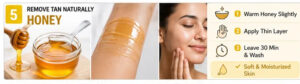 How to Remove Sun Tan Naturally