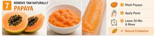 How to Remove Sun Tan Naturally