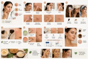 Hide a Spot Without Using Makeup