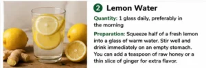 Lemon Water