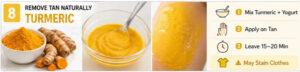 How to Remove Sun Tan Naturally