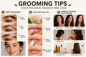 Grooming Tips for a Polished, Makeup-Free Look