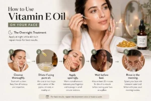 How to Use Vitamin E Oil on Your Face